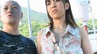 Mashiro'S Naughty Asian Babe Enjoys A Public Blowjob
