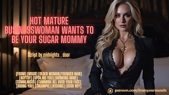 Sensual Mature Woman Offers Asmr Experiences In Sugar Baby Roleplay Video